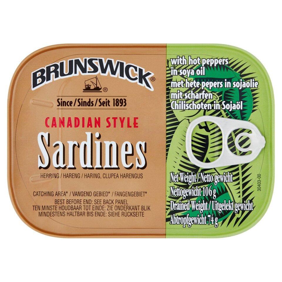 Brunswick Sardines Hot Pepper 106G-SurulereFoods